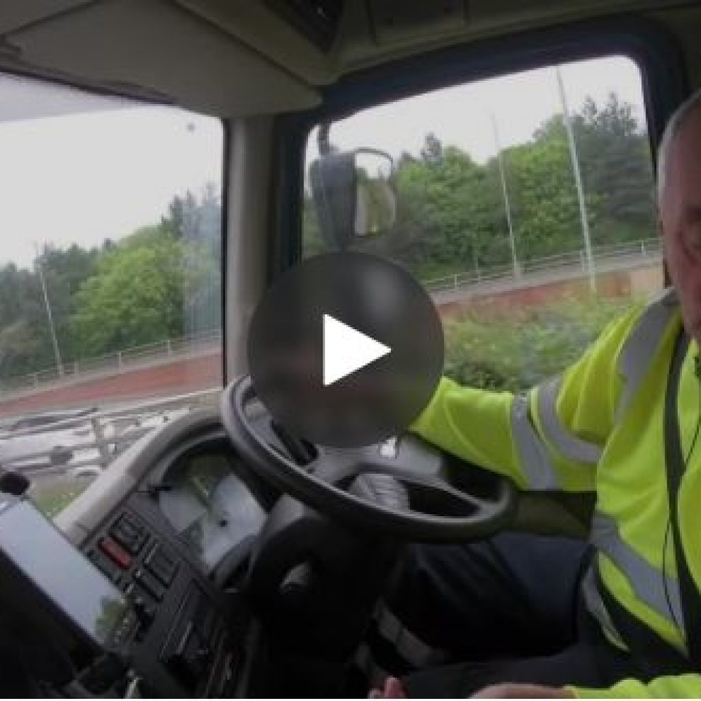 Behind the wheel at Kenny Waste Management