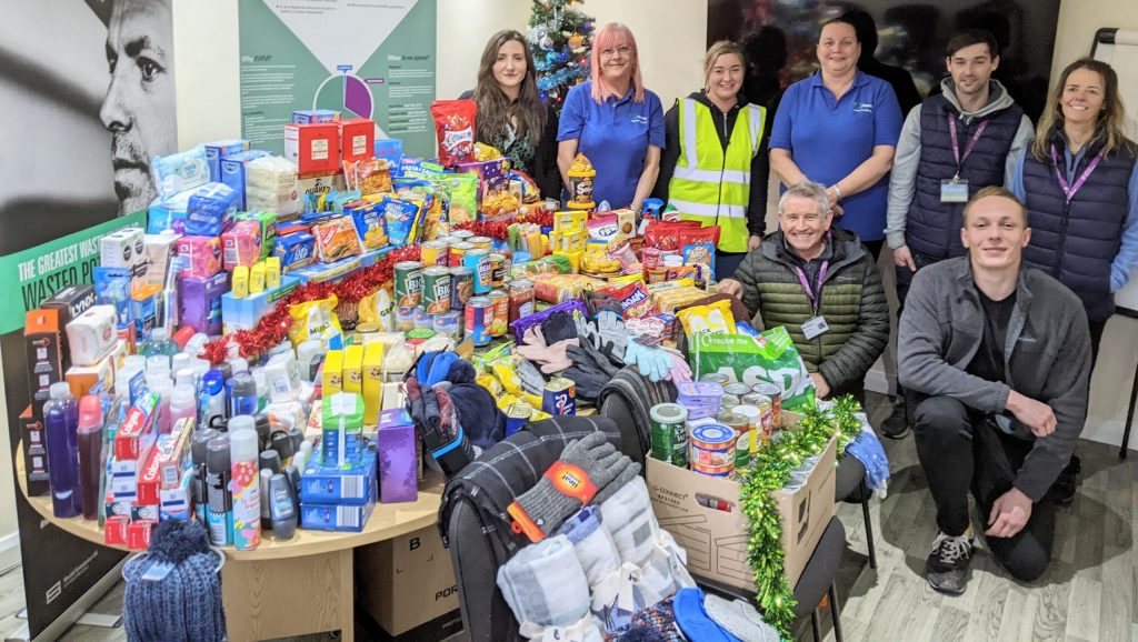 Community Support: Christmas Food Bank Collection